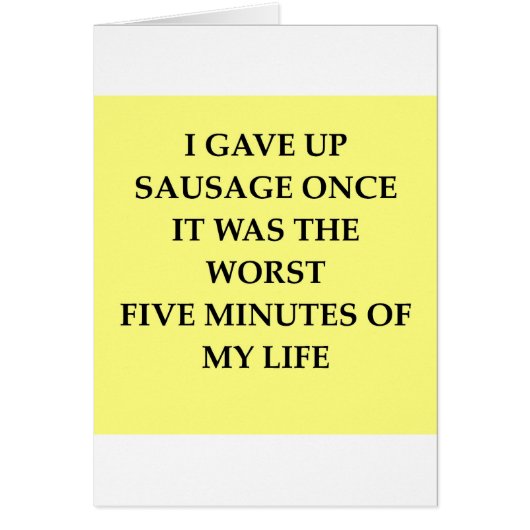 SAUSAGE.jpg Cards (Front)
