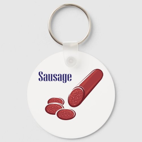 Sausage Keychain