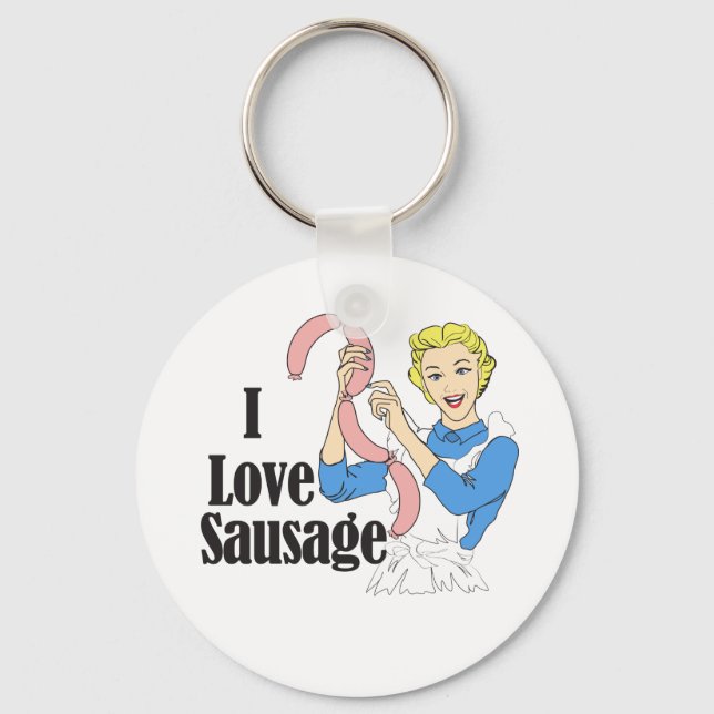 Sausage Keychain (Front)