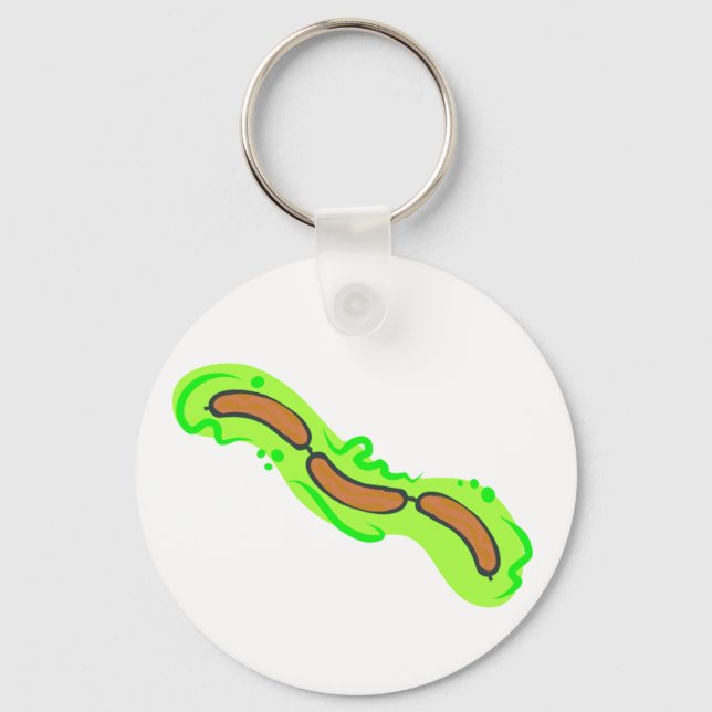 Sausage Links Keychain (Front)