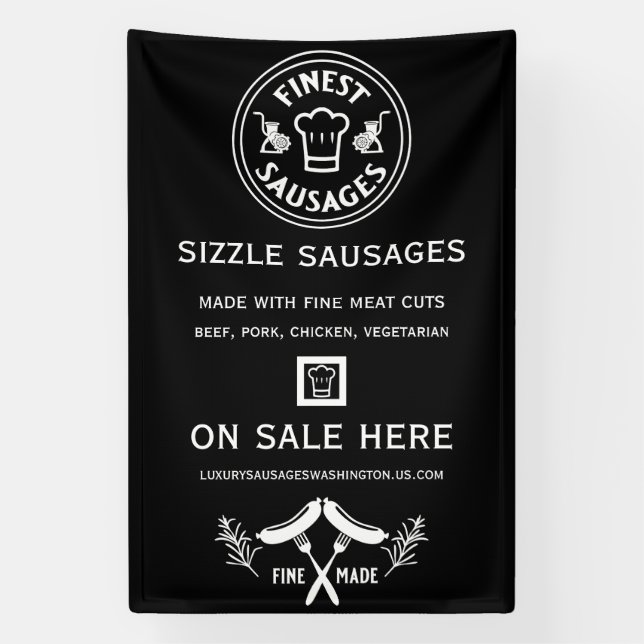 Sausage makers banner (Vertical)