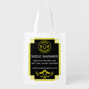 Sausage makers grocery bag