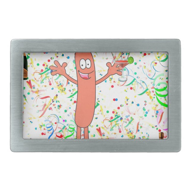 sausage party belt buckle (Front)