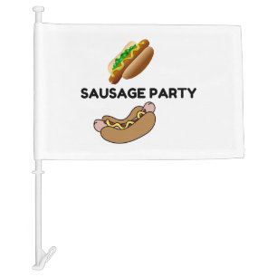 Sausage Party! Car Flag