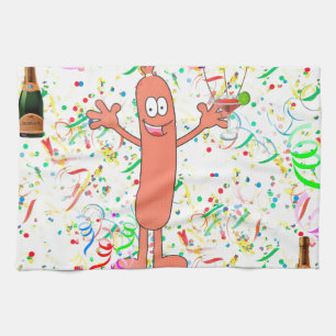 sausage party towel
