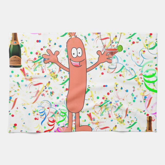 sausage party towel (Horizontal)