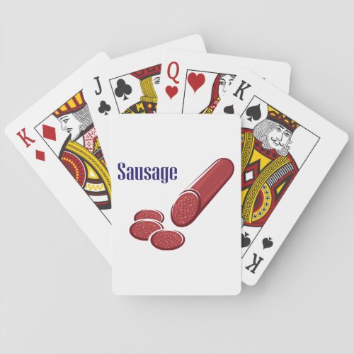 Sausage Poker Cards