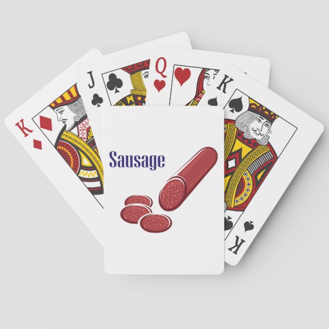 Sausage Poker Cards (Back)