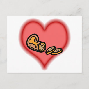 sausage postcard