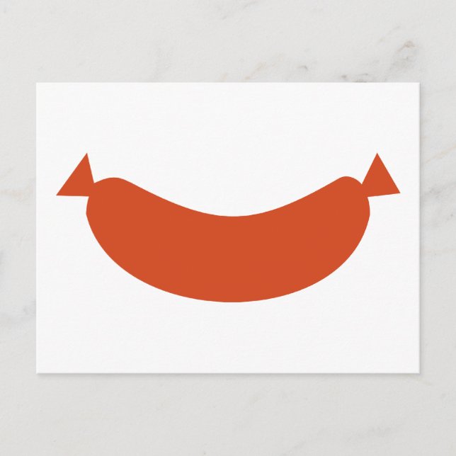 Sausage Postcard (Front)