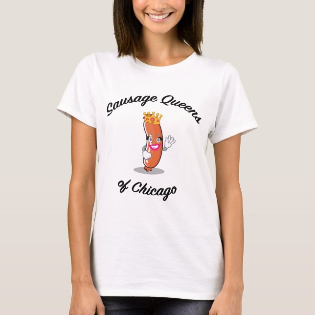 Sausage Queens T-Shirt - white/light color (Front)