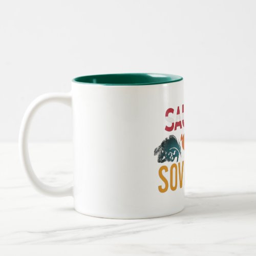 Sausage Sovereign Two_Tone Coffee Mug