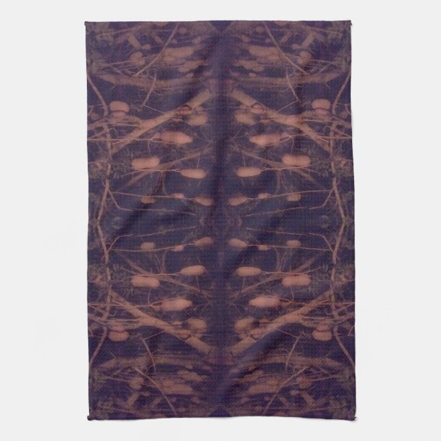 Sausage Tree Pattern Towel (Vertical)