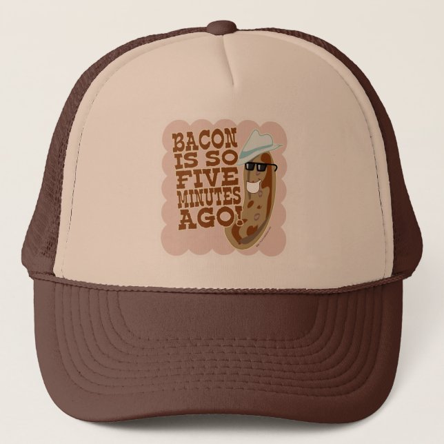 Sausage Vs. Bacon Trucker Hat (Front)
