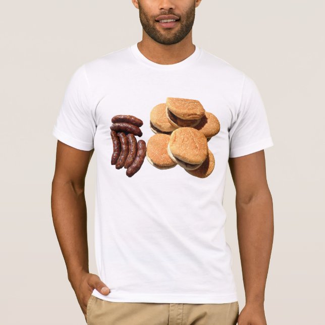 Sausages & Burgers T-Shirt (Front)