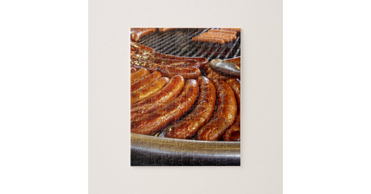 Sausages Jigsaw Puzzle Zazzle