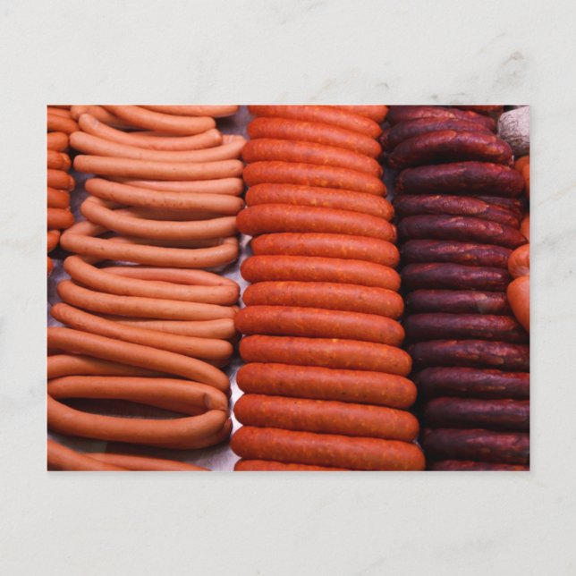 Sausages Postcard (Front)