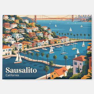 Sausalito California Magnet