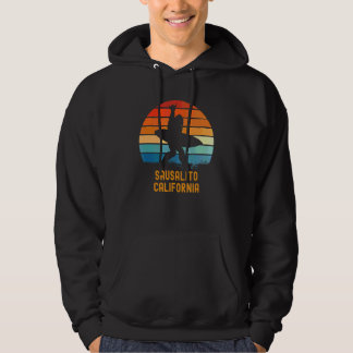 Sausalito  California Sasquatch Souvenir Hoodie