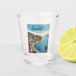 Sausalito, California, USA Shot Glass
