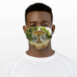 Sausalito Fountain California Travel Photography Adult Cloth Face Mask