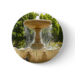Sausalito Fountain California Travel Photography Button