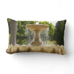 Sausalito Fountain California Travel Photography Lumbar Pillow