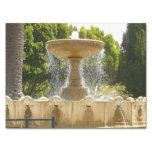 Sausalito Fountain California Travel Photography Tissue Paper