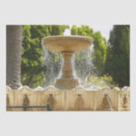 Sausalito Fountain California Travel Photography Tissue Paper
