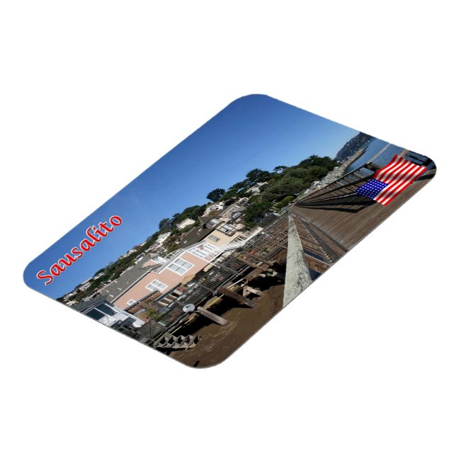 Sausalito - Promenade - United States - Magnet (Left Side)