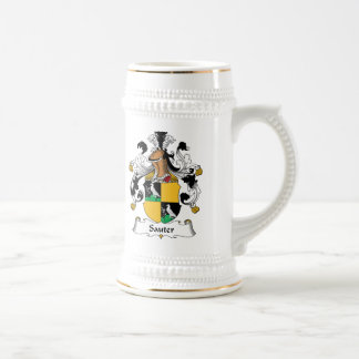 Sauter Family Crest Beer Stein