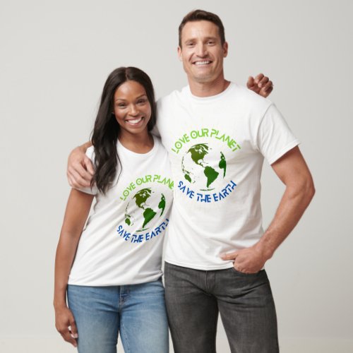 sauver notre plante T_Shirt