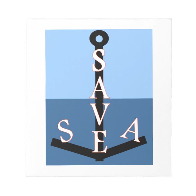sauvons la mer notepad (Front)