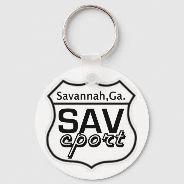 SAV CPort Sign Key Chain (Front)