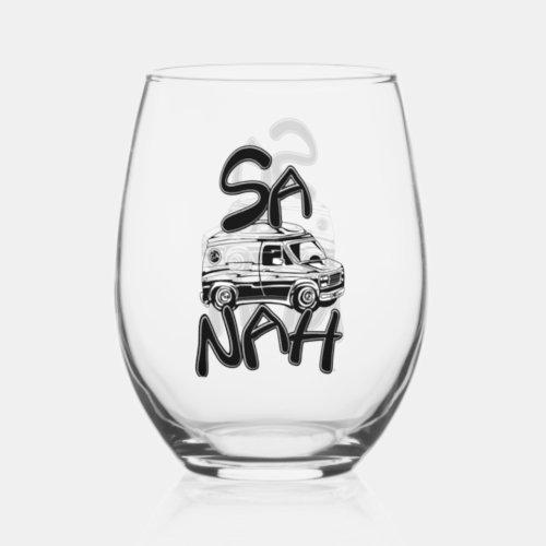 SAV STEMLESS WINE GLASS