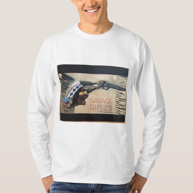 savage arms t shirt logo 1905 (Front)