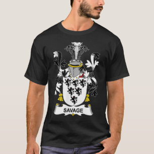 Savage Coat of Arms  Family Crest   T-Shirt