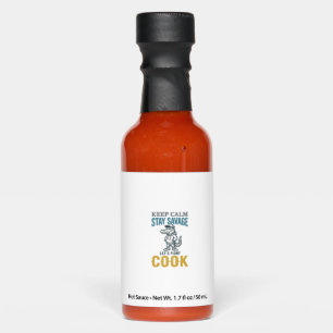 Savage Cook Alligator Vintage Engraving Graphic_1 Hot Sauces