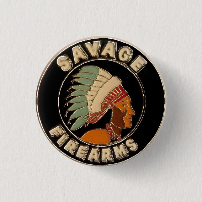 savage fest button (Front)