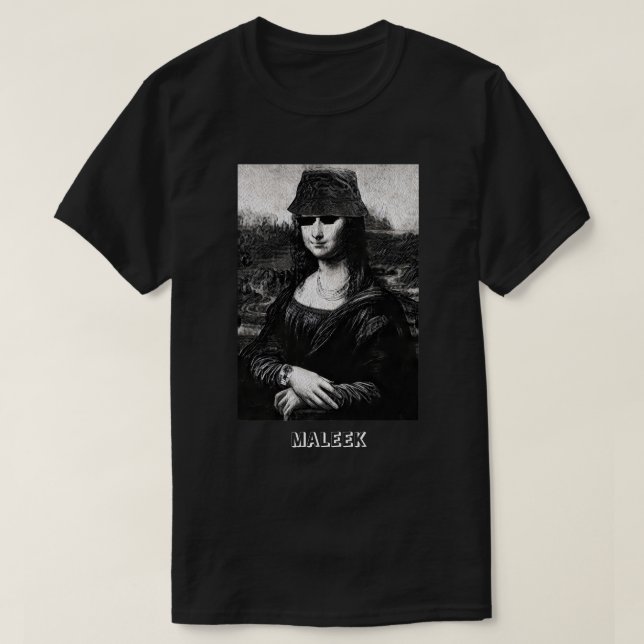 SAVAGE MONALISA (MALEEK) T-Shirt (Design Front)