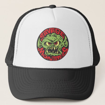 Savage Monsters Logo Trucker Hat