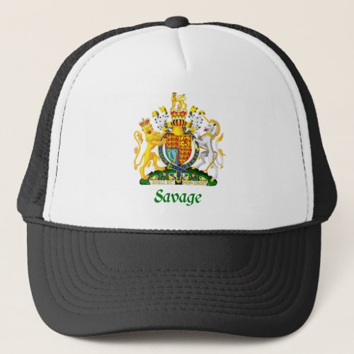 Savage Shield of Great Britain Trucker Hat