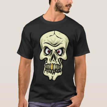 Savage Skull T-shirt by SavageMonsters at Zazzle
