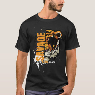Savage Tiger,brooklyn Made, Graphic Tees Tiger, Mo