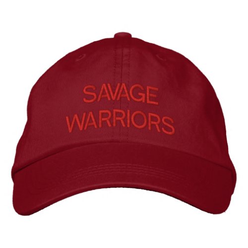 SAVAGE WARRIORS CAP _ Custom Caps  eZaZZlemancom