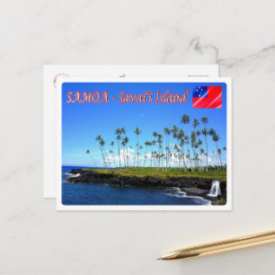 Savai'i Island - Samoa - Postcard
