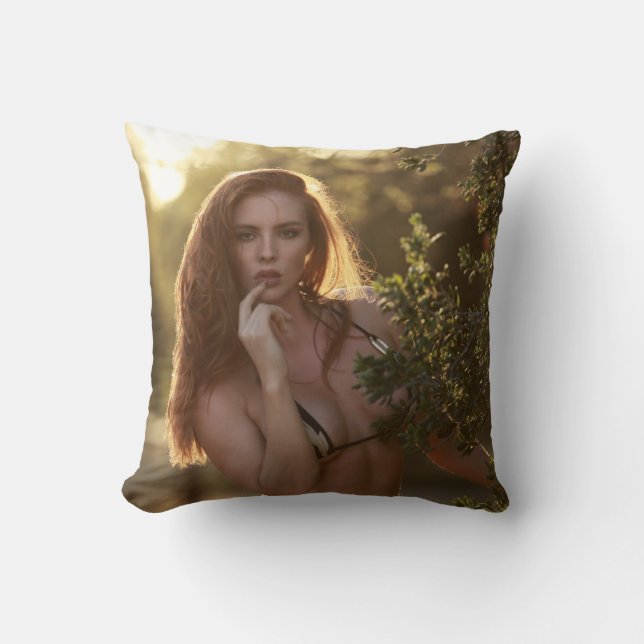 Savanasushi Throw Pillow  (Front)