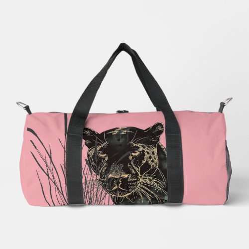 Savanna Biome Panther Duffle Bag