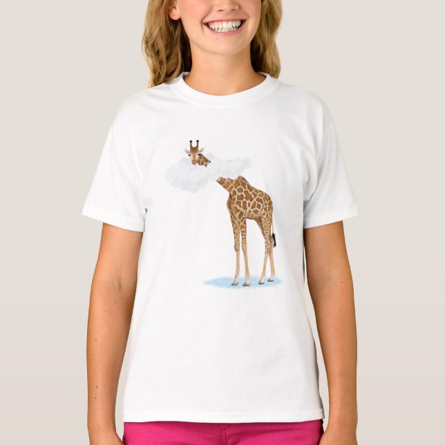 Savanna cloud animals T-Shirt (Front)