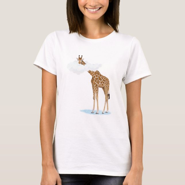 Savanna cloud animals T-Shirt (Front)